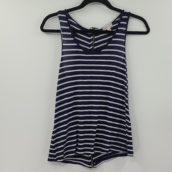 Urban Outfitters Tops - Silence and noise navy and white striped tank top